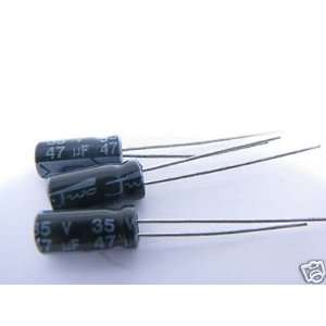  Capacitor 47uf 35V Electrolityc 105c 20Pcs FL USA 