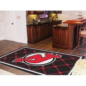  New Jersey Devils 5 x 8 Area Rug Carpet: Home & Kitchen