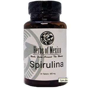  Spirulina Capsules / Capsulas de Spirulina 90ct.: Health 