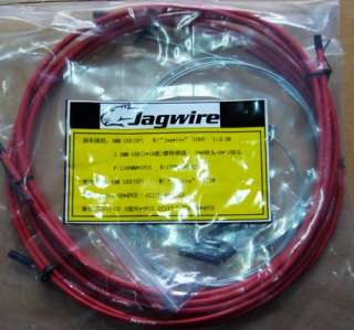 JAGWIRE BIKE HOUSING CABLE BRAKE SHIFTER KITS RED MTB  