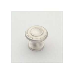  Classic brass captiva 1 (25mm) knob in satin silver: Home 