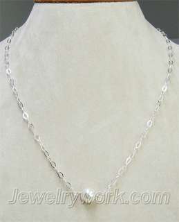   nacre and high luster. The chain is sterling silverring size 4X2.8mm