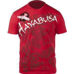    Hayabusa Official MMA ASPSS T Shirts/Tee   Red: Sports & Outdoors