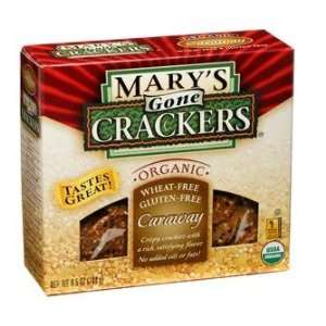 Caraway Wheat Free Marys Gone Crackers Organic Herb Seed Cracker 6.5 