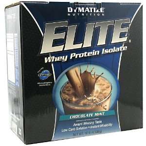  Dymatize Whey Protein Isolate, Chocolate Mint, 10 lb (4536 