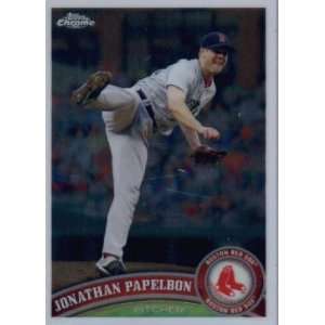  2011 Topps Chrome #49 Jonathan Papelbon   Boston Red Sox 