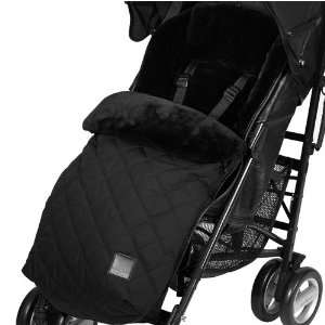  Maclaren A353921 Footmuff in Carbon Black Leather Baby