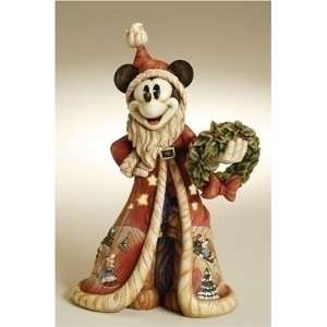  Disney Classic Lighted Mickey Mouse Christmas Figurine 