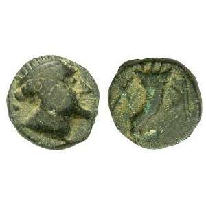 Kaunos, Caria, c. 2nd Century B.C.; Bronze AE 9: Toys 