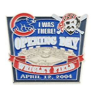  Chicago Cubs 2004 Opening Day Souvenir Pin: Sports 