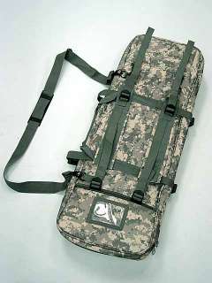 33 Dual Rifle AEG Carrying Case Gun Bag ACU Camo #B  