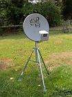 dish network 500 portable satellite tripod camping rv returns accepted