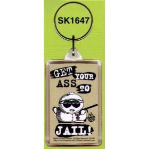  South Park Cartman Get To Jail Keychain SK1647 Toys 