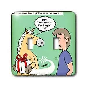  Funny Animals Cartoons   Don Not Look a Gift Horse in the Mouth 