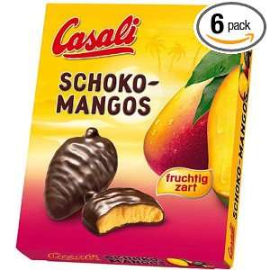 Casali Chocolate Mangos in Tray, 5.29 Ounce (Pack of 6)