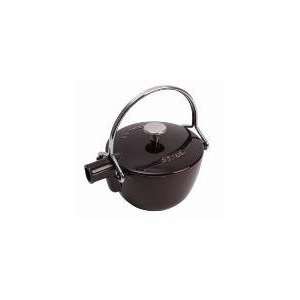  Staub 165 00 07   Enameled Cast Iron Round Teapot, 1 qt 