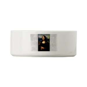  Dog Cat Food Water Bowl Mona Lisa HD by Leonardo da Vinci 