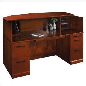   Sorrento Collection, Modern Veneer Reception Desk