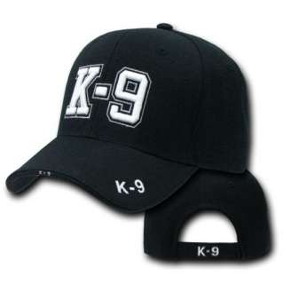   Unit K 9 Dog Police Cop Embroidered Baseball Cap Hat Caps Hats  