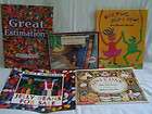 NEW~LOT OF 5 BOOKS~SCHOLASTIC~MATH~JELLY BEANS~GREAT ESTIMATIONS~SKIP 