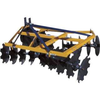 King Kutter Angle Frame Disc Harrow 4 1/2 ft Notched #16 12 G N YK 
