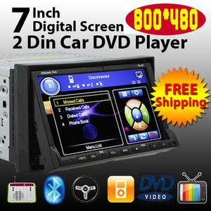 HD SCREEN Stero 2 Din 7LCD In Car DVD Player MP4  