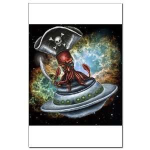 Galaxy Space Pirate Fantasy Mini Poster Print by  