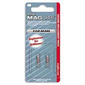  MAGLM2A001 Replacement Mini Mag AA Bulbs  2 Pack