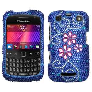 For BlackBerry Curve 9350 9360 9370 Crystal Diamond BLING Case Phone 