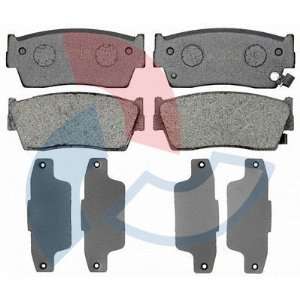  Beck Arnley 088 1369D Axxis Deluxe Brake Pads 