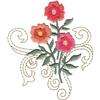 Bernina Artista Embroidery Card FLOURISHING ROSES  