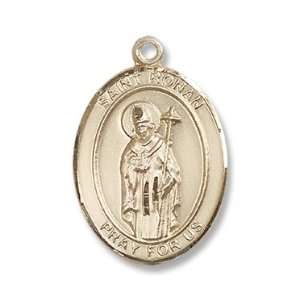 St. Ronan Large 14kt Gold Medal