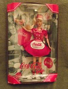 NIB Coca Cola Carhop Barbie  