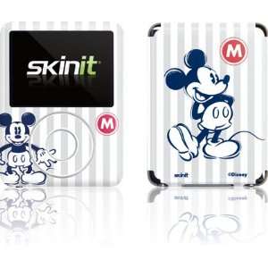  Skinit Black and White Mickey Vinyl Skin for Apple iPod 