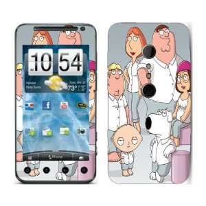  Meestick Family Guy Vinyl Adhesive Decal Skin for HTC Evo 