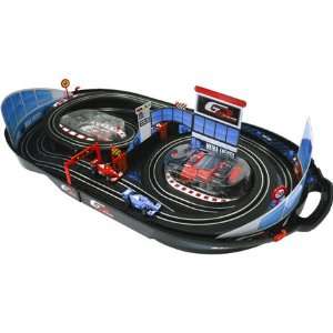    Venom 2211 1/43 G2 Slot Car Race Set w/Fold & Go Case Toys & Games