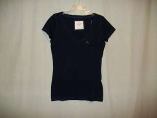 new abercrombie&fitch womens short sleeve t shirt size M  