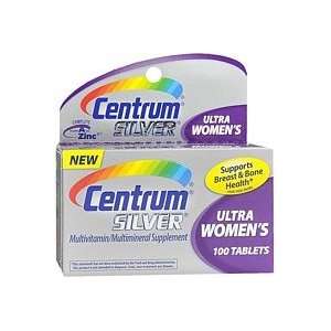 Centrum Silver Ultra Womens Multivitamin Tablets 100 