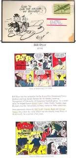BILL DYER ORIGINAL ART ARTIST FOR PATSY COMIC STRIP  