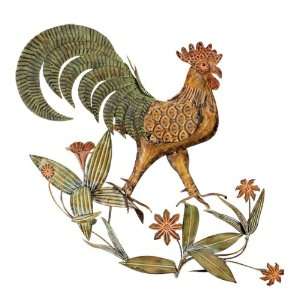 Rooster Kitchen Metal Wall Art Decoration Hanging 