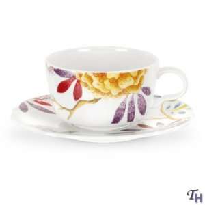  Spode Lucia Dinnerware Teacup And Saucer Patio, Lawn 