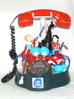 DR.SEUSS 2003 NOVELTY TELEPHONE MISSING WALL CORD AND STEERING WHEEL 