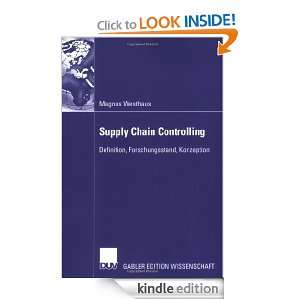 Supply Chain Controlling (German Edition) Magnus Westhaus  