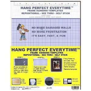    HANG PERFECT EVERYTIME   Frame Hanging Templates: Home & Kitchen