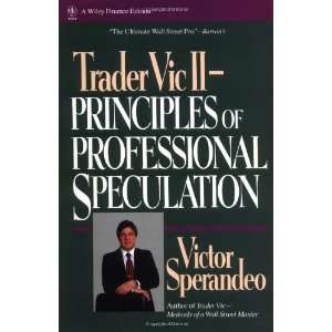   Speculation (Wiley Trading) [Hardcover] Victor Sperandeo Books