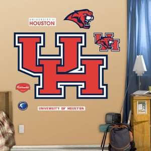  University of Houston Cougars Logo Fathead NIB Everything 