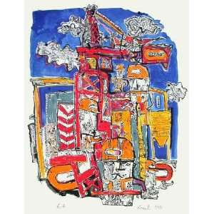  Le Chantier by Christophe Ronel, 23x30
