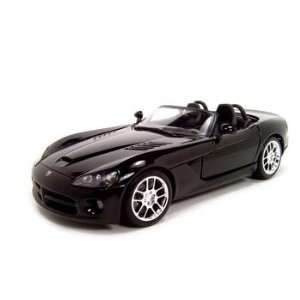   Dodge Viper Srt 10 Black Diecast Model 1:18 Die Cast Car: Toys & Games