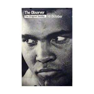  Sport Posters Muhammad Ali   The Observer   76x50cm