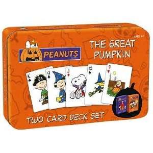  Charlie Brown: Great Pumpkin Playing Cards by USAopoly 